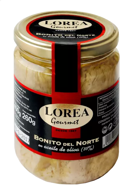 Bonito del Norte LOREA (Huile d'Olive), bocal 400gr