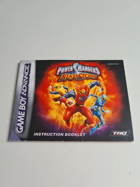 POWER RANGERS LA force du temps + ninja storm pour game boy advance EUR 6,00 - FR