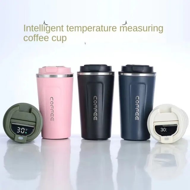 Mostrar taza de café taza térmica botella de vacío taza aislada