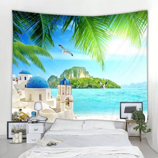 Nordic Tropical Beach Tapestry Wall Hanging Bedroom Decoration Tapestry