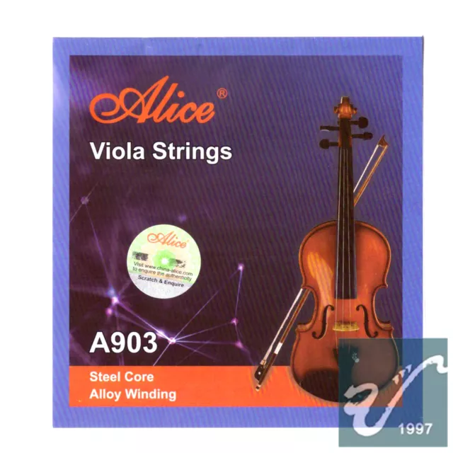 ALICE A903 Viola string Set for 16" 15" 14" Viola A D G C viola strings