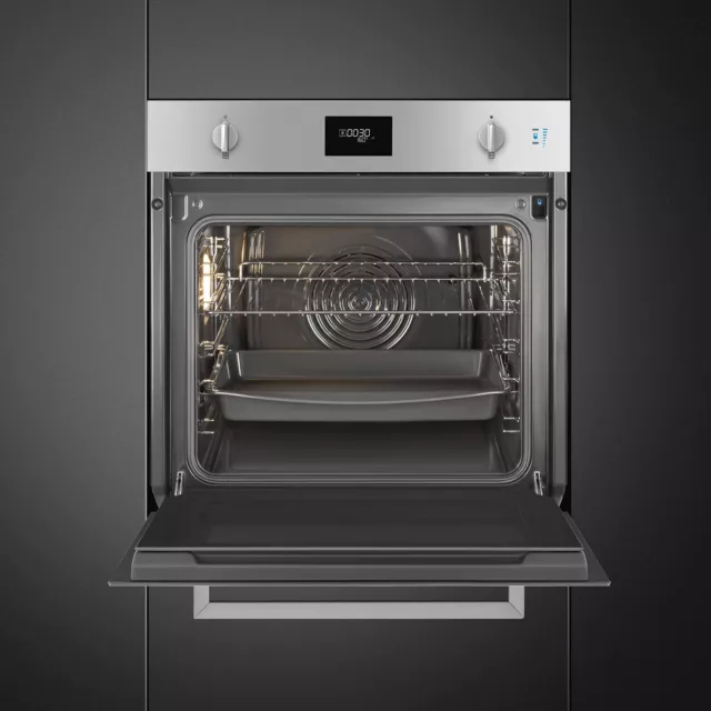 SMEG SO6401S2X Four Encastré Vapeur Combiné Fonction Pizza Vapor Clean 2