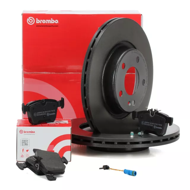 BREMBO Bremsscheiben Ø 300mm Beläge Wako für MERCEDES C-KLASSE W205 S205 hinten