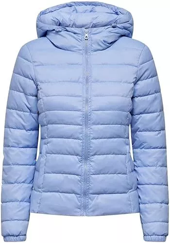 Veste Duvet Femme 100 Grammes à Capuche Grapemist