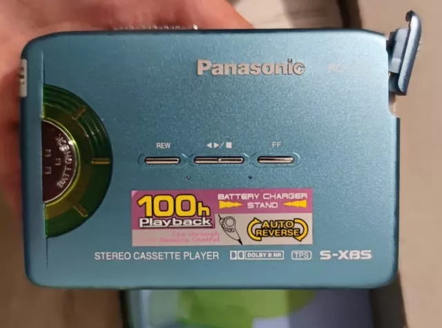 Panasonic RQ-SX72 Stereo Cassette Player Kassette Walkman | TOP NOS unbenutzt