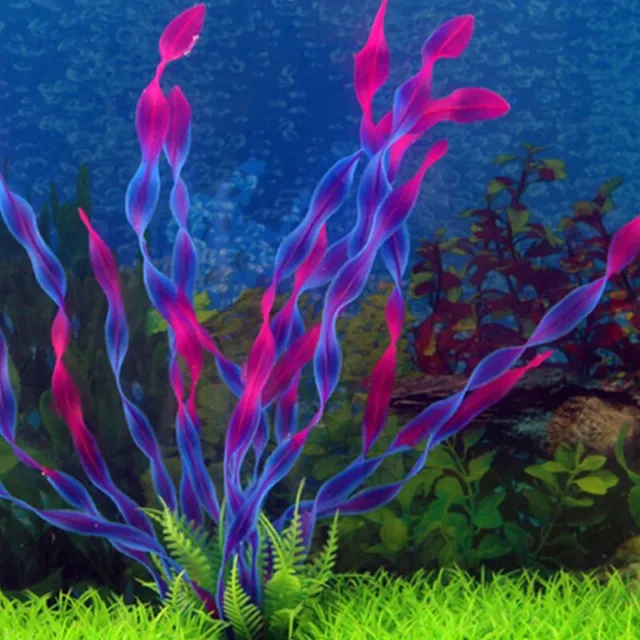 Artificial Kelp Plant Grass Fish Tank Aquarium Ornaments Fish Tank Decoration*_* 2