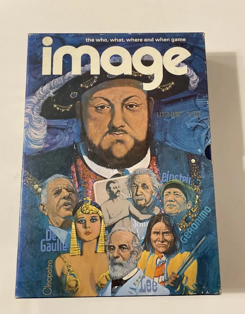 VINTAGE IMAGE BOARD Game Bookshelf Edition (1972) by 3M Complete