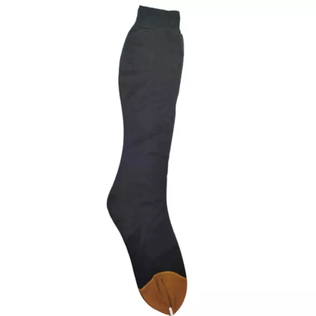Chaussettes habillées ultra minces à rayures pures pour hommes genou haute dé 3