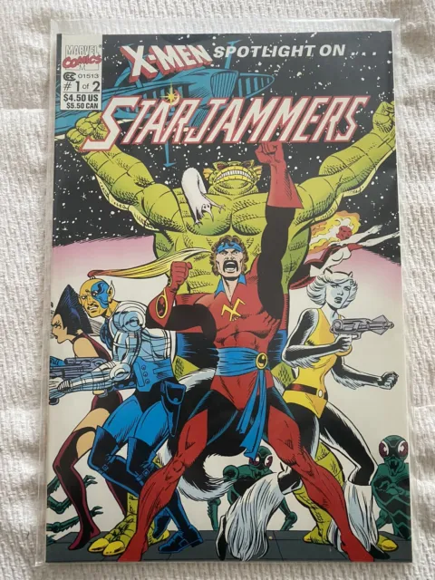 X-Men Spotlight On...Starjammers #1 (1990) Marvel Comics