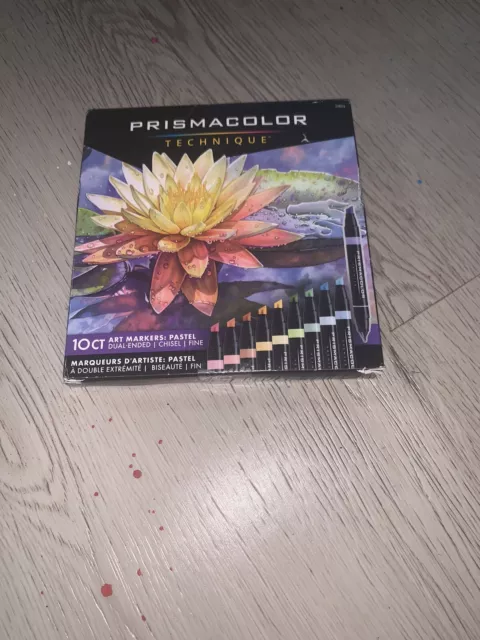 Prismacolor Premier Dual-Ended Art Markers, Chisel Tip and Fine Tip