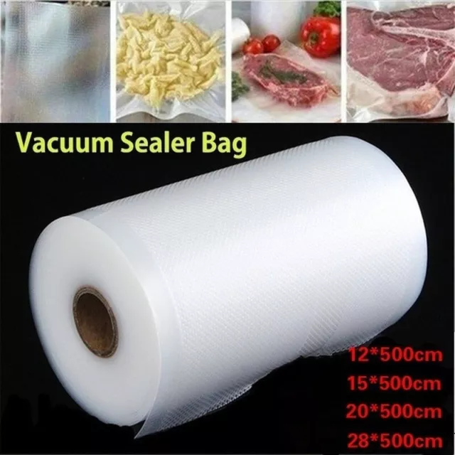 Kitchen Vacuum Sealer Bags Reusable Rolls Fresh-keeping Food Saver Storage Bag
