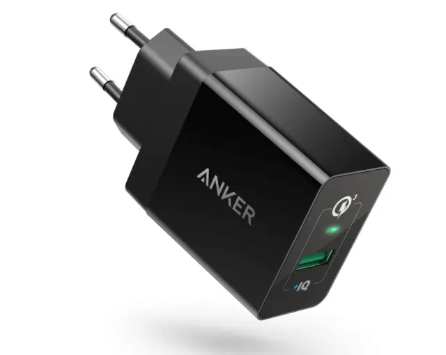Anker PowerPort+1 A2013 Power Adapter Netzteil Schwarz TOP