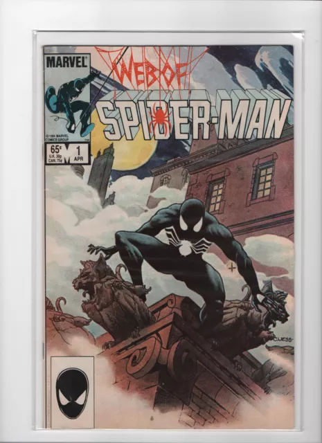 Web of Spider-Man #1 1st Print Key Issue Amazing + Lot X-Men 145 155 Hulk 234