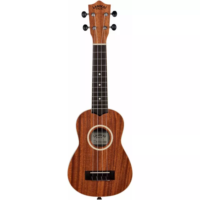 Lanikai LU Series Soprano Ukulele in Natural Satin Finish