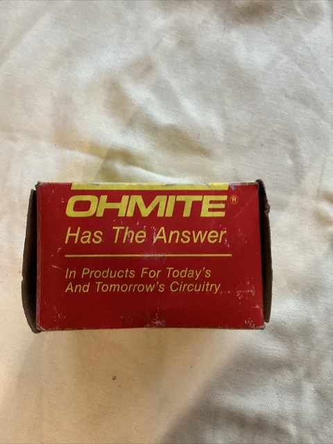OHMITE 0531 RHEOSTAT * NEW IN BOX * 150 Watt Model L 15 OHMS