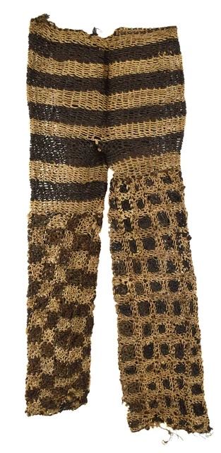 Pantalones tejidos colgantes Congo África