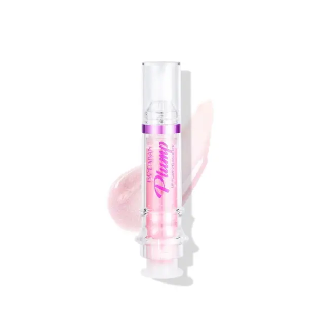 Plumping Lip Oil with Chili Extract - Clear Pink Instant Plumper Lip Gloss, Hydr