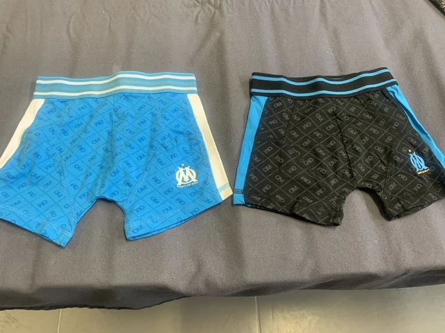 Pyjama Olympique De Marseille Garçon LOT DE Boxer OM Olympique