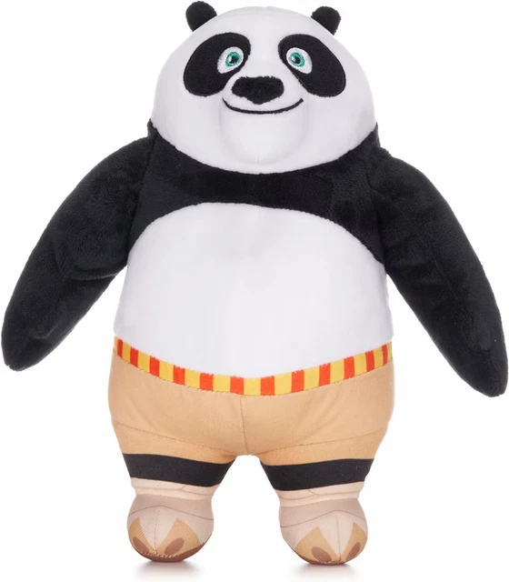 Schmidt Spiele Peluche Kung Fu Panda Po De 25 Cm - Figura Original DreamWorks, Multicolor Y Lavable