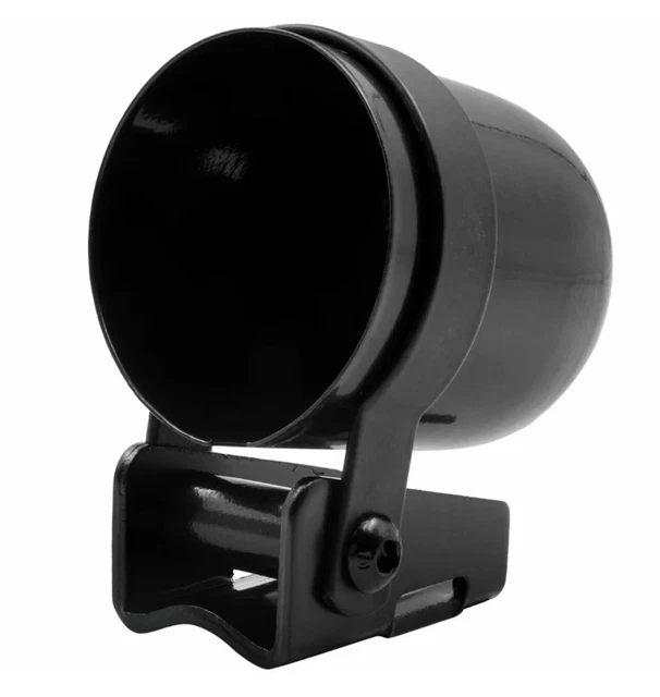 Equus Gauge Mount 9925; 2" Single Pivoting Cup, Black Steel for Single 2" Gauge