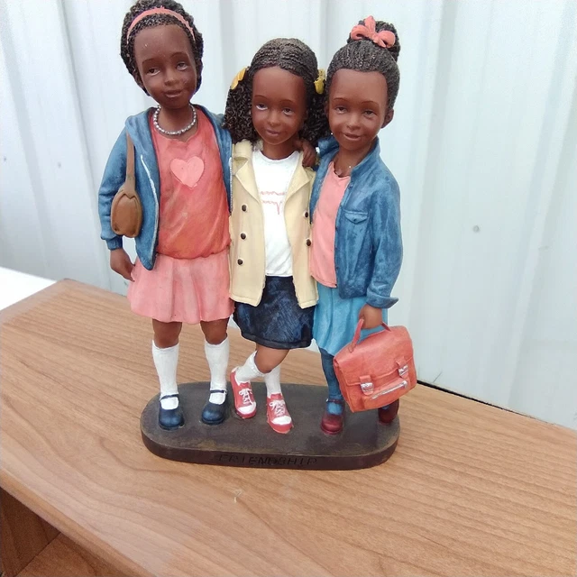 Young's Inc. "Friendship" African American Collection.  3 Friends.