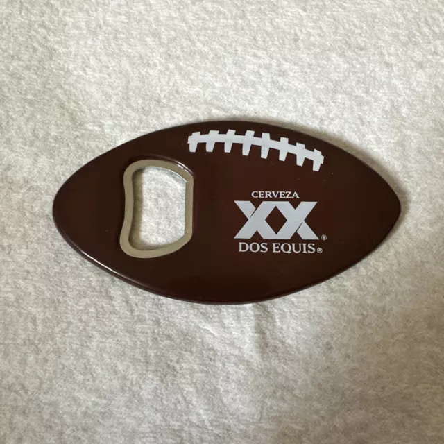 Dos Equis XX Football Bottle Opener - Speed Bartender Key church opener