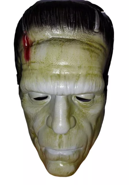 NEW FRANKENSTEIN HARD Plastic Mask Universal City Studios Adult Size ...
