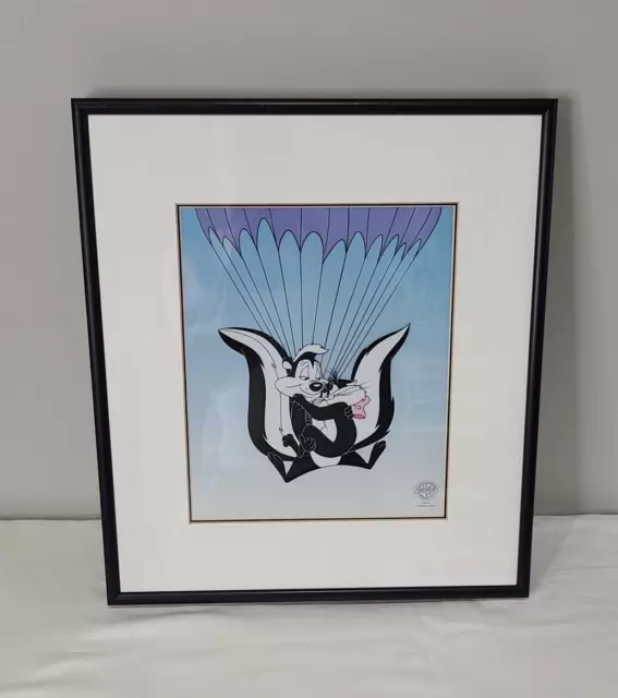 Pepe Le Pew ❤️ "Taking The Leap" - Cel W/COA - Warner Brothers - LIMITED EDITION