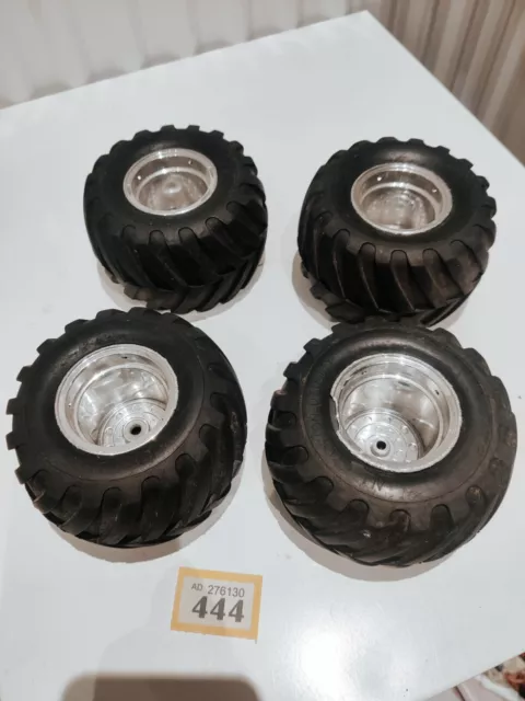 Tamiya Chrome Midnight Pumpkin Lunchbox Wheels