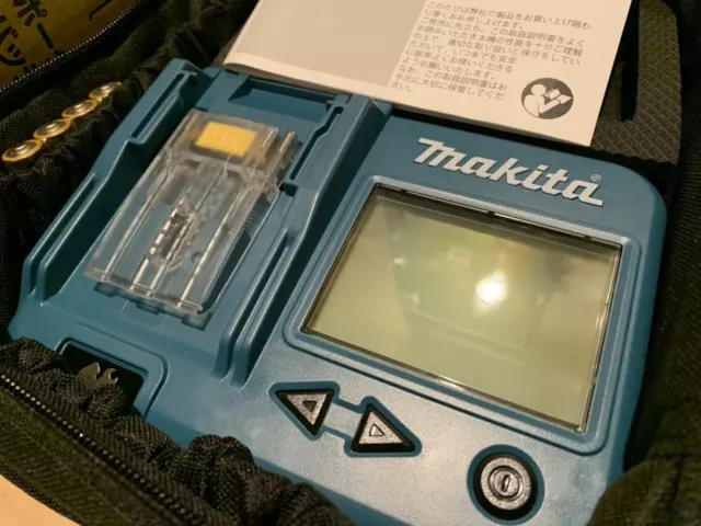 MAKITA Portable battery checker BTC04 with Box Case New unused goods JAPAN Rare
