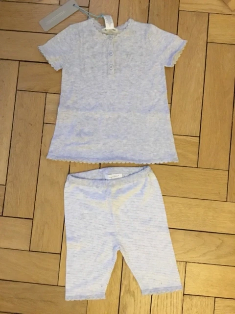 Angel Dear unisex abito primavera/estate bambina taglia 6-12 mesi nuovo con etichette