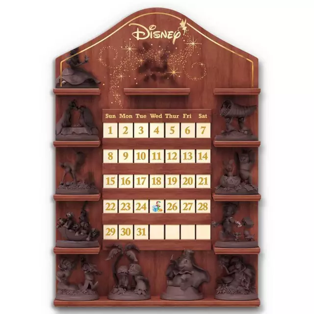 BRADFORD EXCHANGE DISNEY Magical Moments Perpetual Calendar Rack and