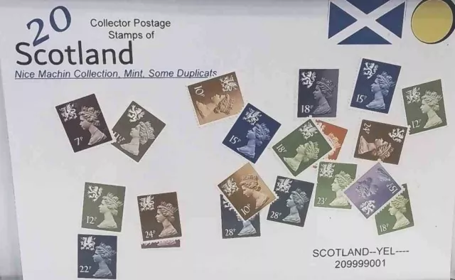 Scotland Postal Postage Stamp Stamps Rare Mint Used Bulk 1800 1900 2000