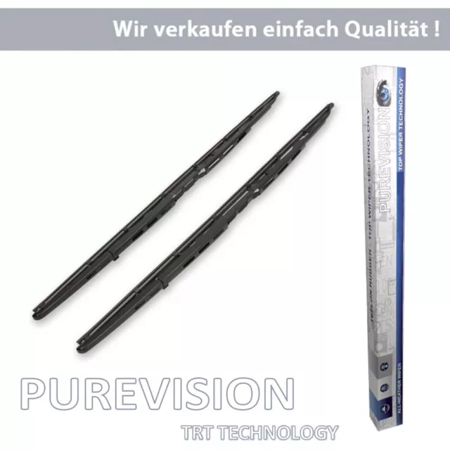 2x OEM SCHEIBENWISCHER FÜR AUDI A4 B6 8E (01-03) WISCHER 3397001909