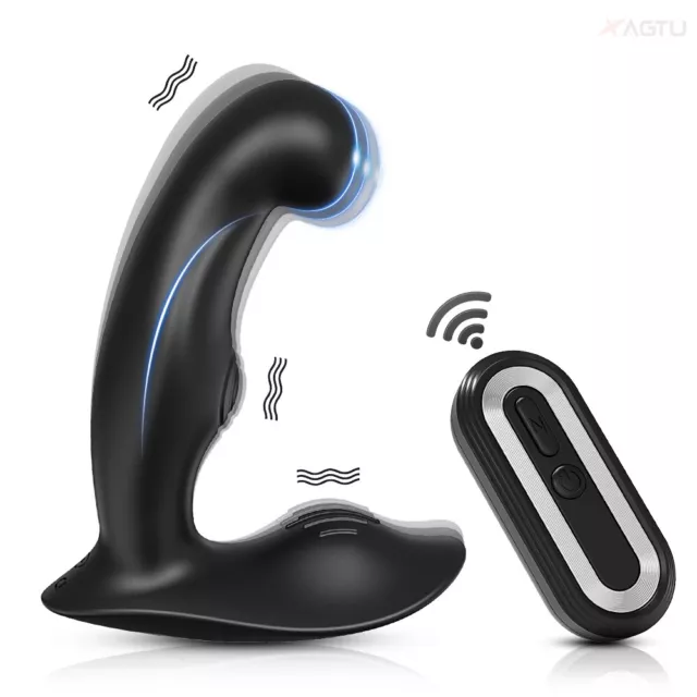 Prostate-Télécommandé-Pour-Homme-Vibromasseur-Plug-Anal-Adulte-Pour-Couples-Neuf