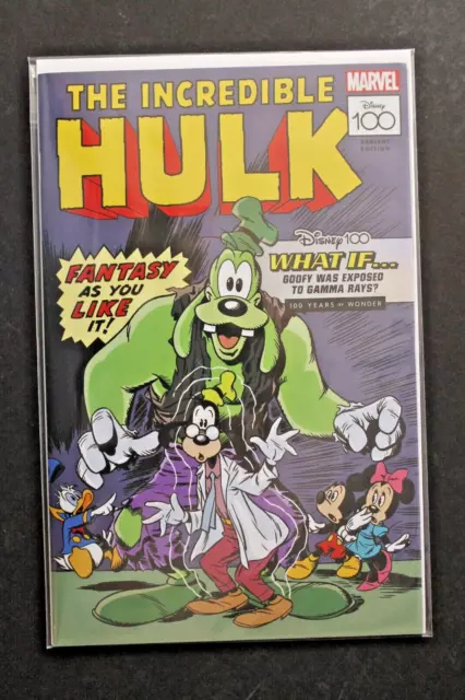 Amazing Spider-Man 21 Nm Hulk  Goofy  What If? Disney 100 Variant Marvel