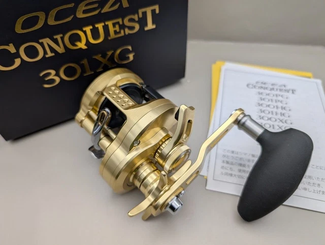 SHIMANO 22 OCEA Conquest 301XG Baitcasting Reel Fishing $564.07