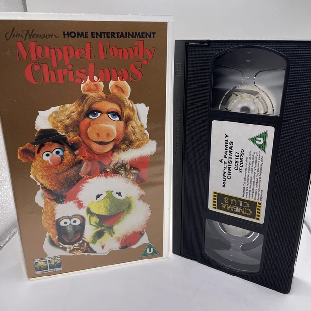 Muppet family christmas vhs uk
