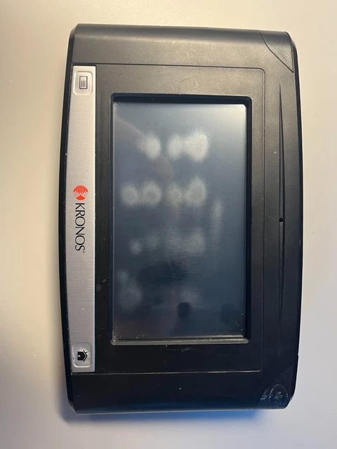 Kronos InTouch 9100 Time Clock Touch Panel LCD Display in Frame (PARTS ONLY)