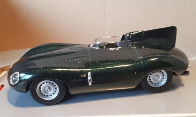 Modellautos Schuco 1:43 PKW Jaguar D-Type grün green Rennwagen 50er Jahre OVP