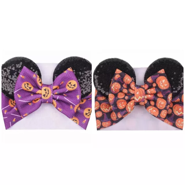 Minnie Mouse Halloween Headband, Minnie Mouse Ears, Baby Halloween Headband