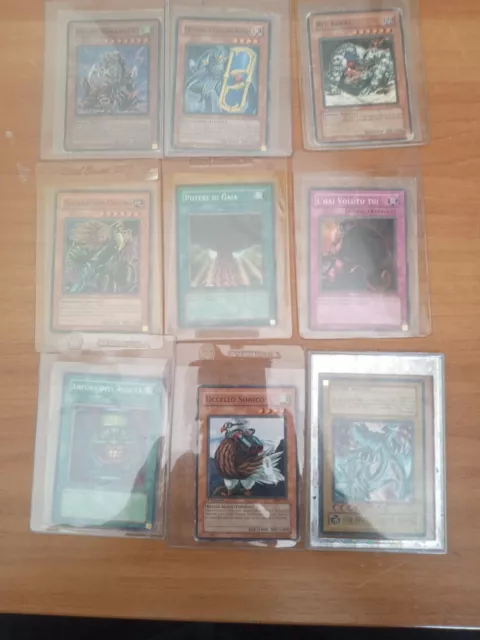 LOTTO N 7 DI CARTE Yu-Gi-Oh! 9 PEZZI