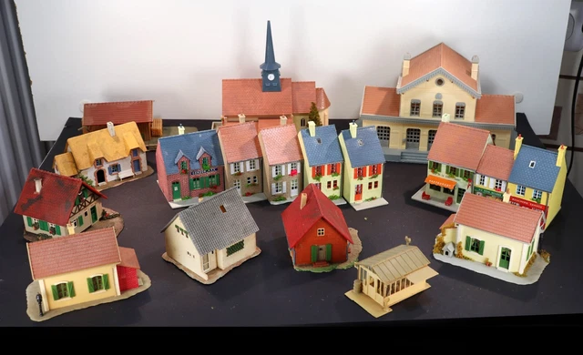 Jouef ho 1976 maquette eglise de village batiment monument religi