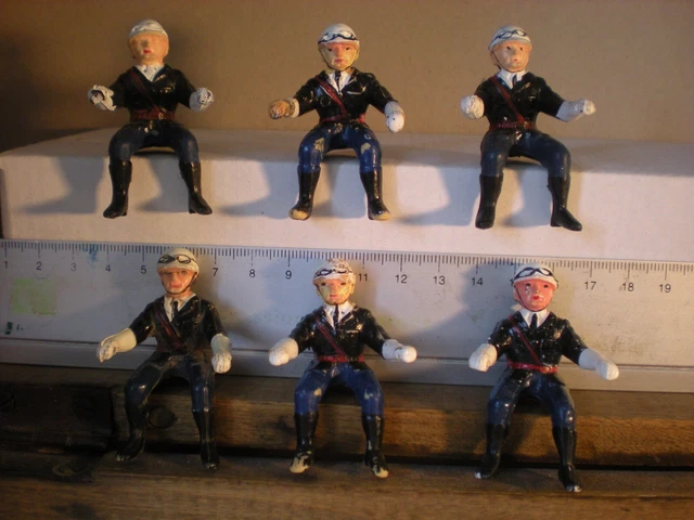 MOTARD GENDARMERIE lot de 6 TOUR DE FRANCE CIJ JRD  MINIALUXE  MOTO