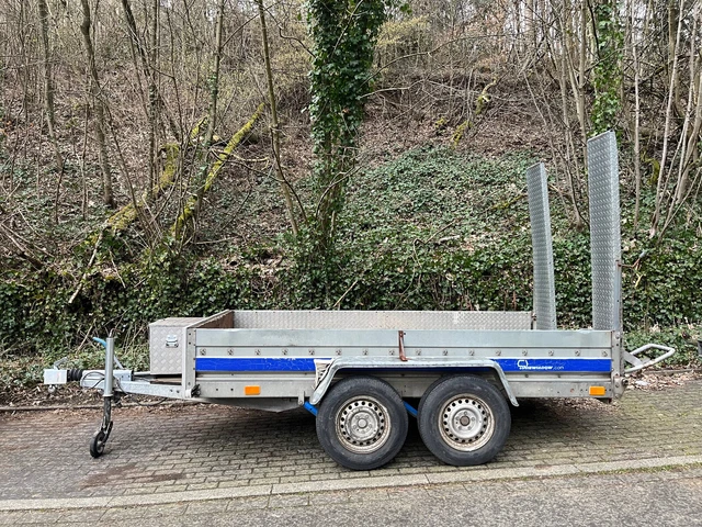 Maschinentransportanhänger 2500 KG  (Al-Ko & Knott) Alu-Boden + Kiste TÜV frei !