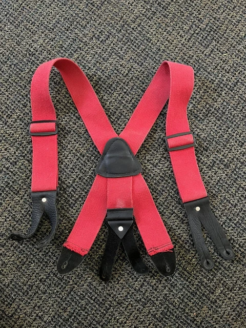 Fireman’s Suspenders Red & Black Fireman’s Suspenders Red & Black