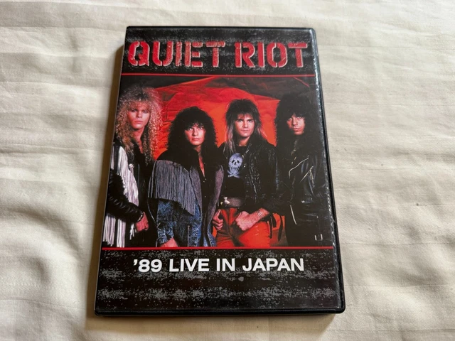 QUIET RIOT '89 Live In Japan DVD $49.99 - PicClick