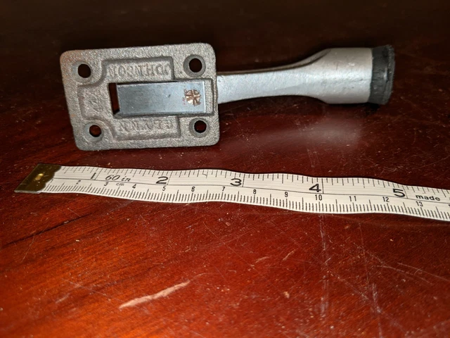 Glynn Johnson Kick Down Door Holder silver 5" NOS 2