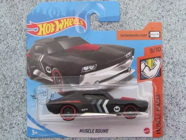 Hot Wheels 2020 #244/250 MUSCLE BOUND Black @P