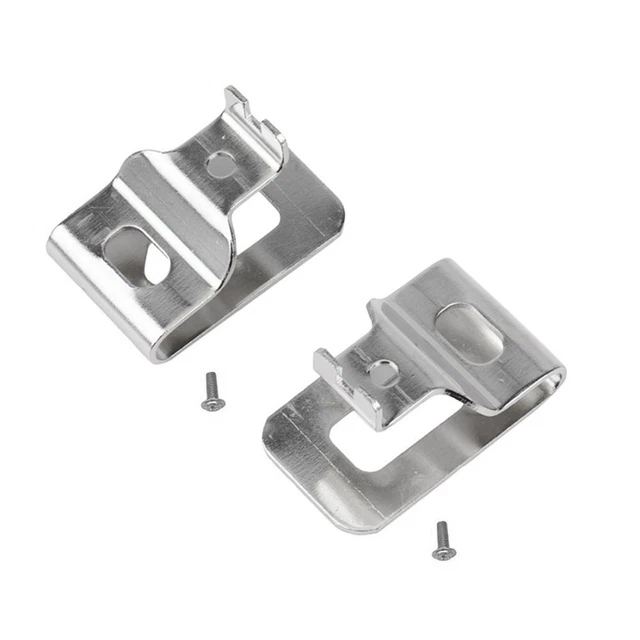 2pcs Clip de Ceinture Crochets for 18V 20V Drill-Driver N268241, N169778,